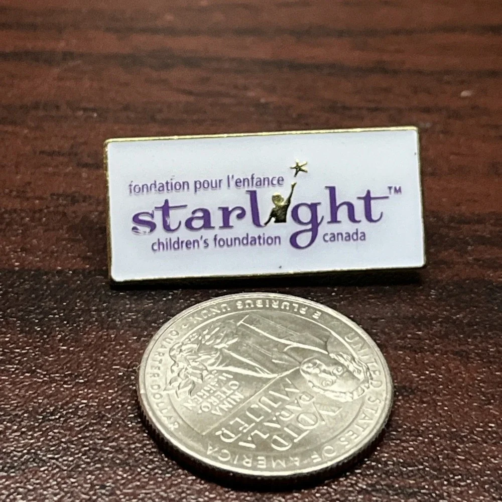 Starlight Children's Foundation Charity Canada Lapel‎ Hat Pin
